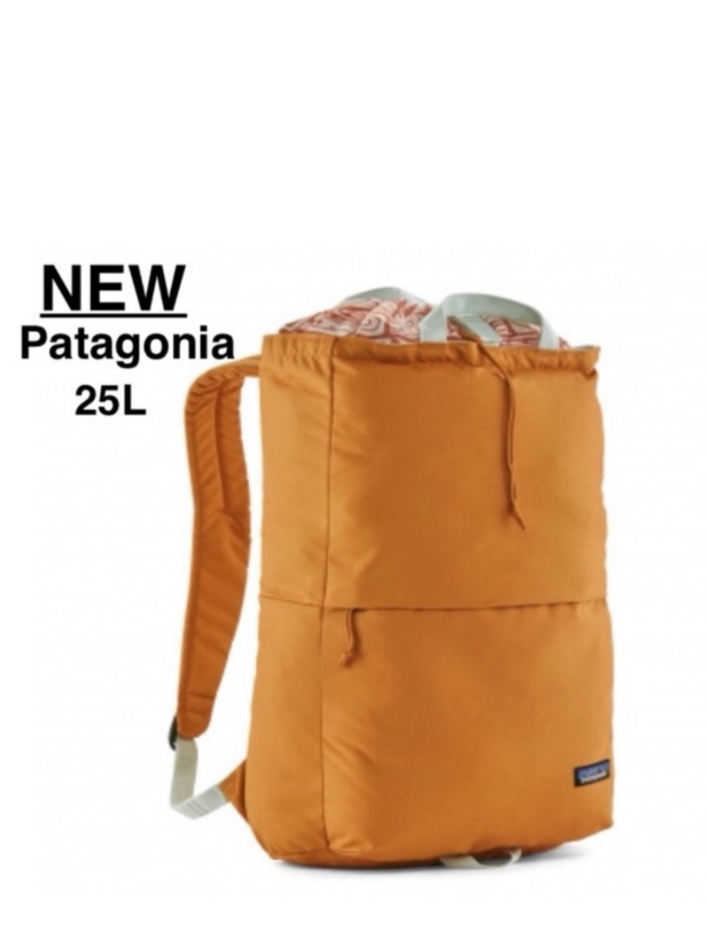 NEW Patagonia Fieldsmith Linked Pack Color: Patchwork:Golden caramel/orange Tag